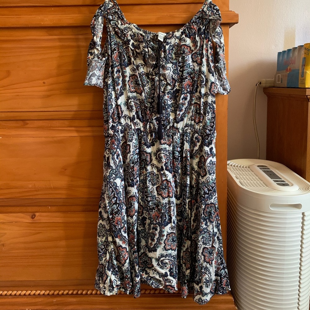 American Eagle off the Shoulder mini Dress
